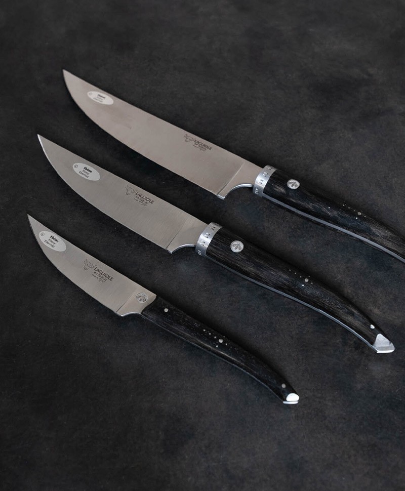 3 Messer der Marke Laguiole en Aubrac