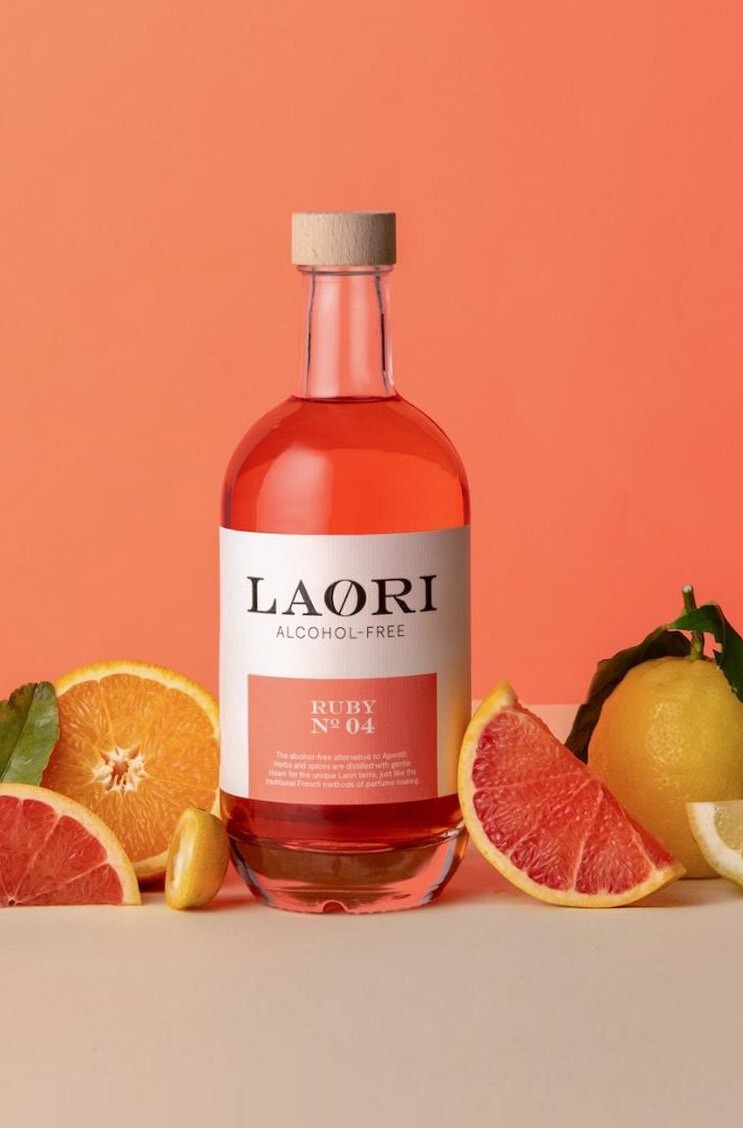 Hier sehen Sie ein Foto vom neuen Drink von LAORI: Ruby No. 4 eine Alternative zum Aperitif