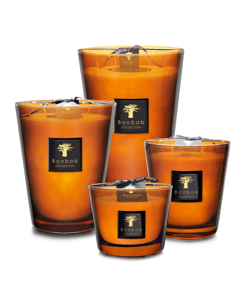 Baobab Scented Candle Cuir de Russie