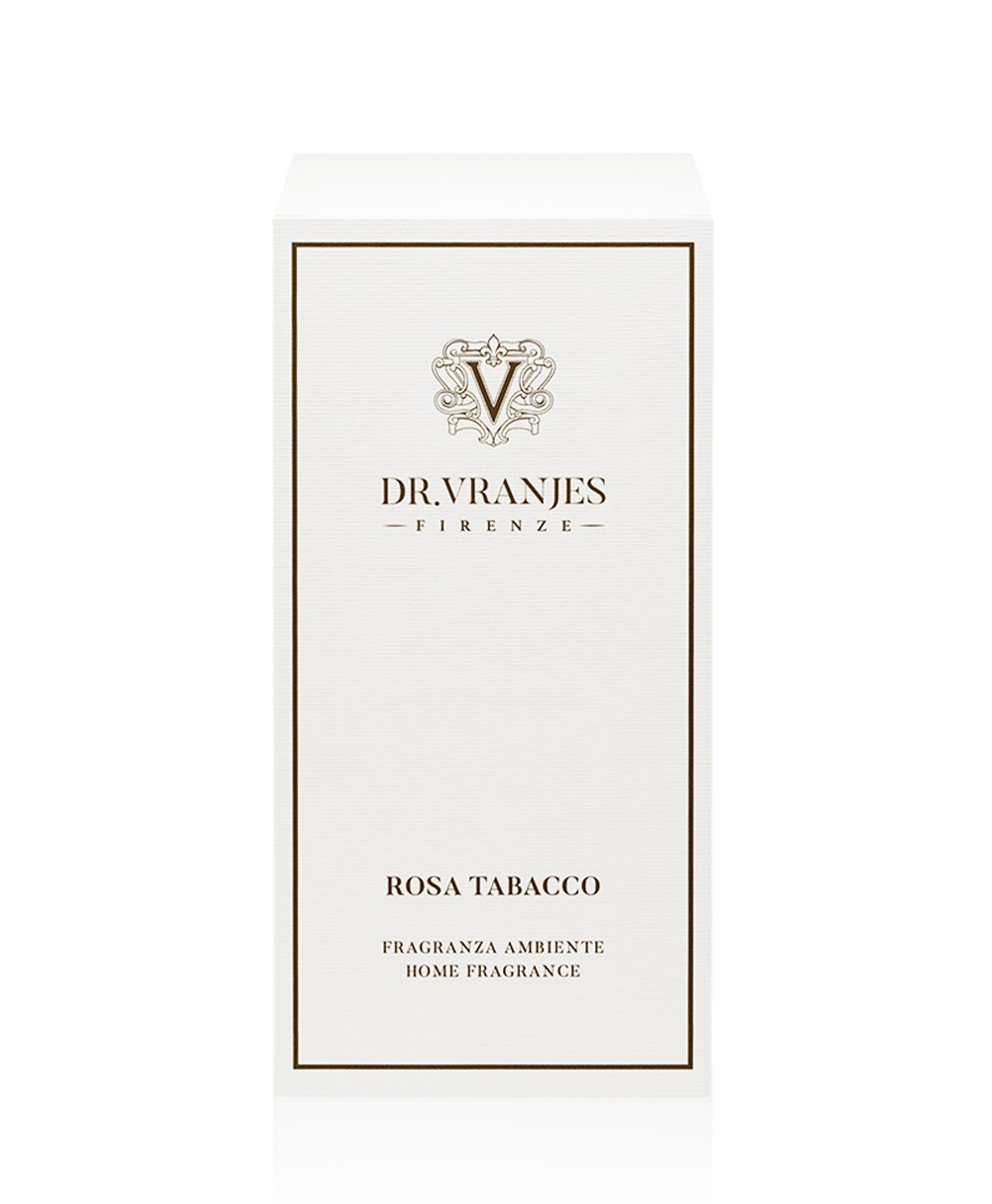 Rosa Tabacco Diffuser Verpackung aus der Home Fragrance Collection von Dr. Vranjes Firenze im RAUM Conceptstore