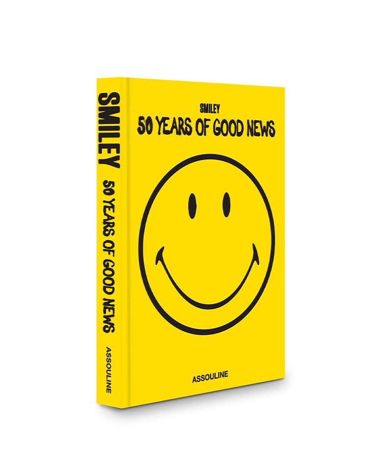 Hier sehen Sie: Bildband Smiley: 50 Years of Good News von Assouline
