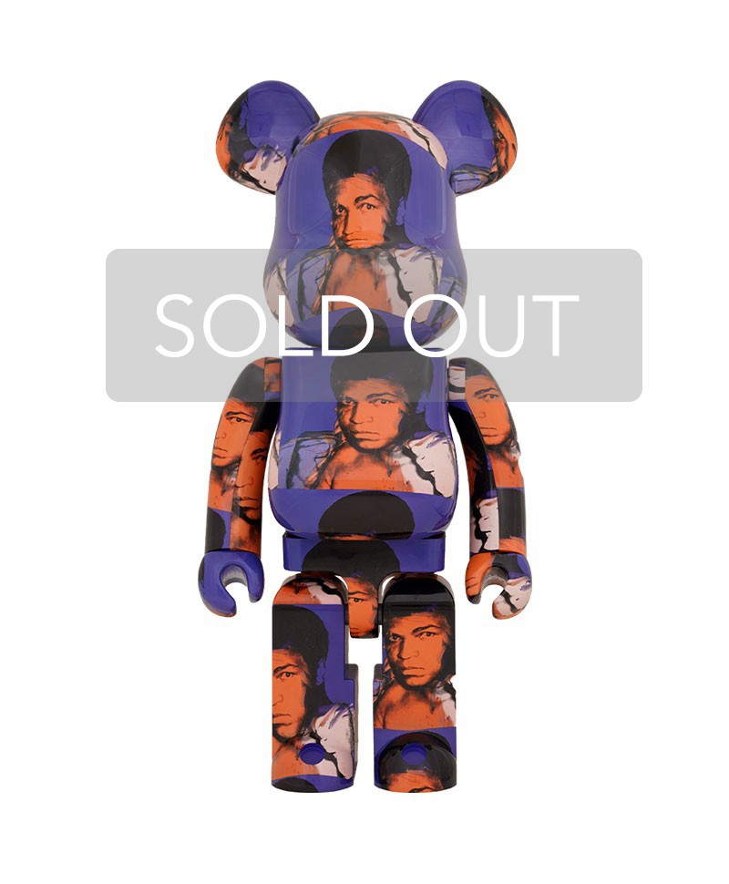 Der Bearbrick Andy Warhol "Muhammad Ali" in 1000% ist leider schon SOLD OUT - RAUM. concept store