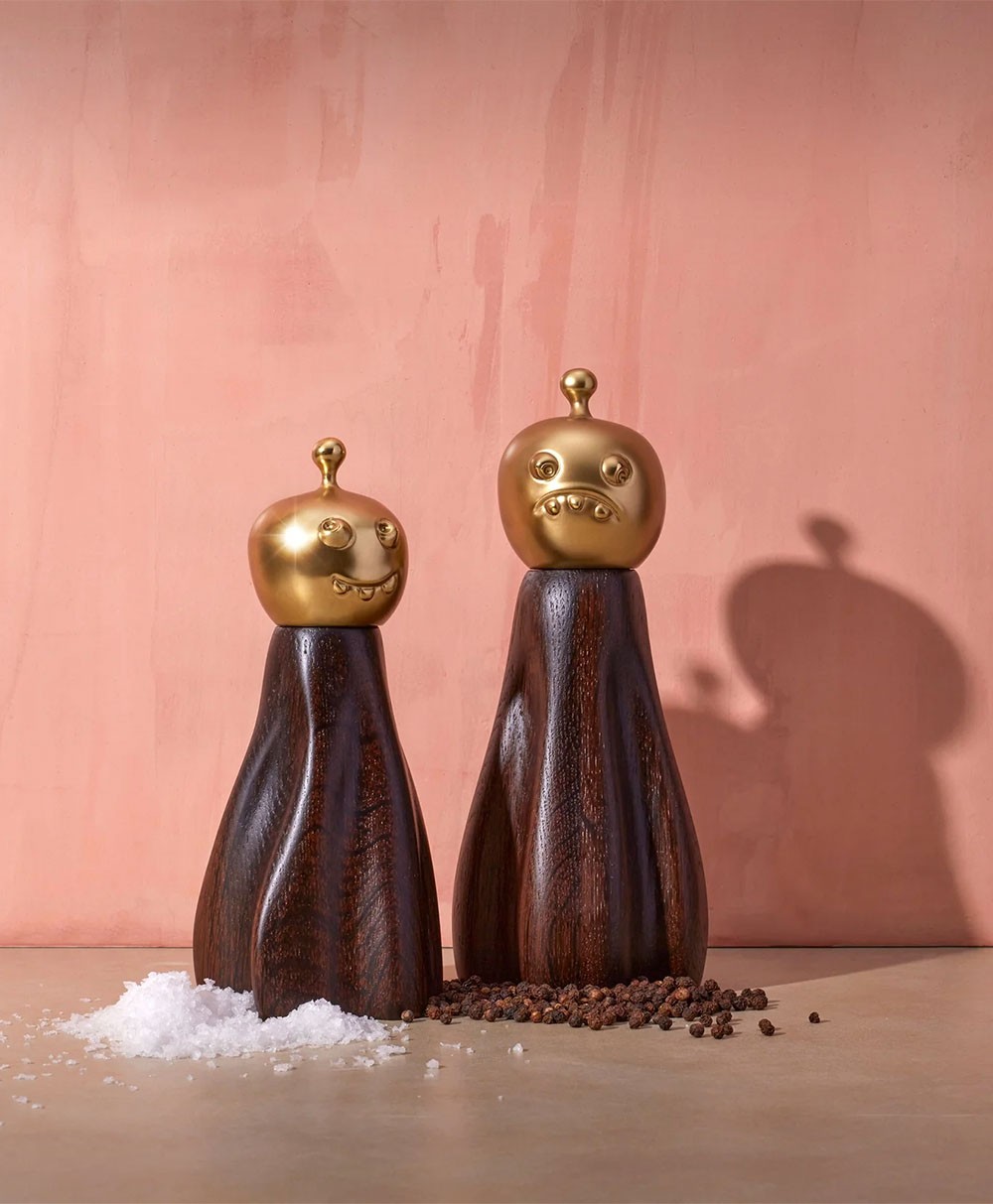 Hier abgebildet die Haas Fantomes Salt & Pepper Mills von L'Objet - RAUM concept store,