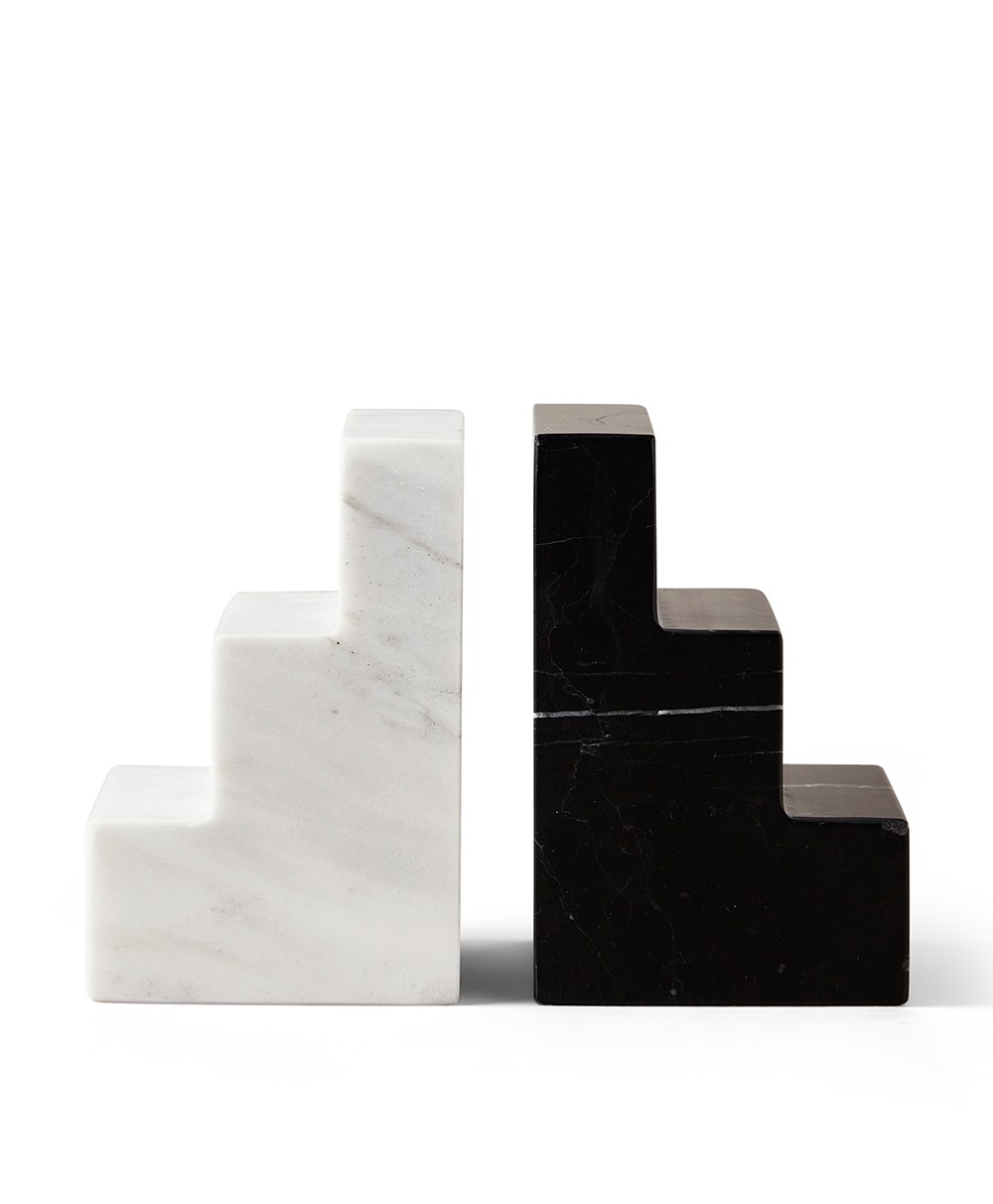 Hier sehen Sie: Bookend Stair Cube - Marble von Printworks