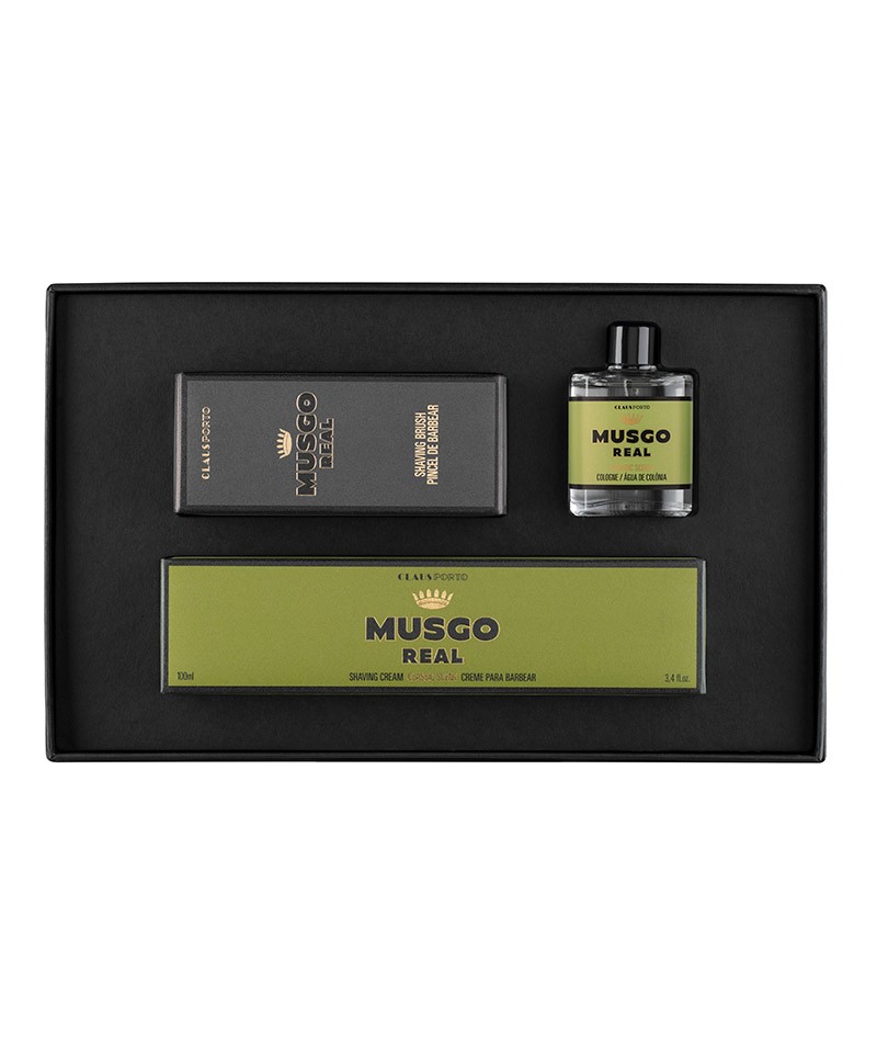 Hier sehen Sie: Geschenkset Classic Scent - Musgo Real von Musgo Real