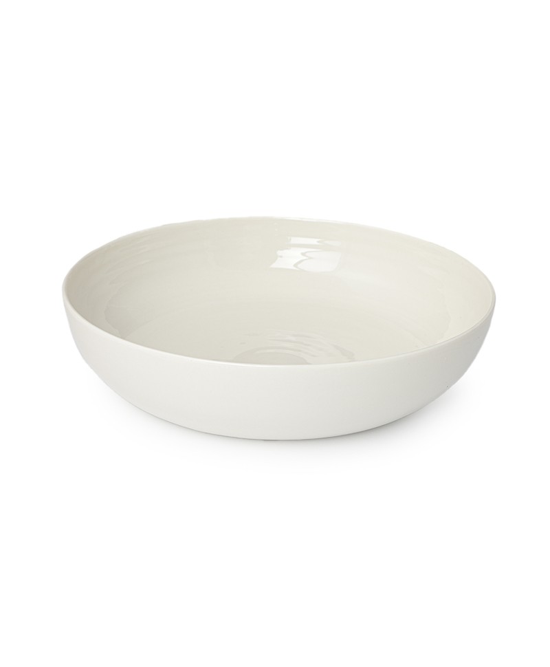 maomi grand bowl 19,5 cm shiny white