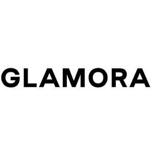Hier abgebildet das Logo von der Firma Glamora - RAUM concept store
