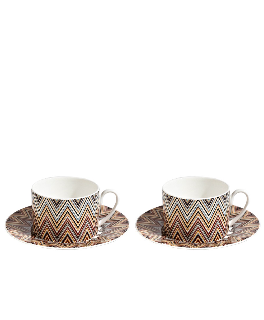 Produktbild der Tee Tasse Zig Zag in der Farbe Jarris 148 von Missoni - RAUM concept store