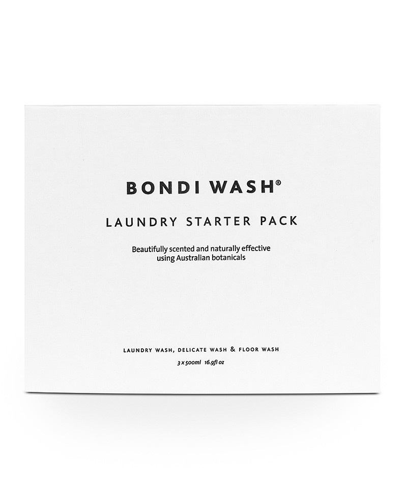Hier abgebildet ist das Laundry Starter Pack Sydney Peppermint & Rosemary von Bondi Wash – im Onlineshop RUAM concept store