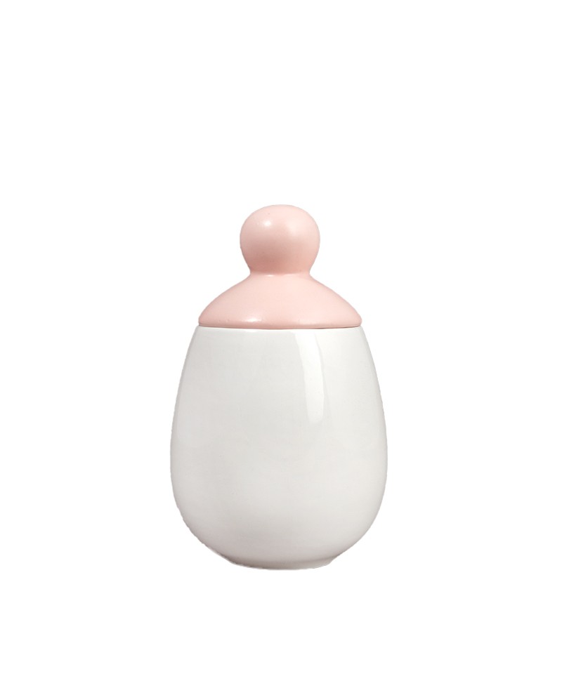 Hier abgebildet ist der Eierkocher aus Porzellan - Äggcoddler in rosa von Äggcoddler – im Onlineshop RAUM concept store
