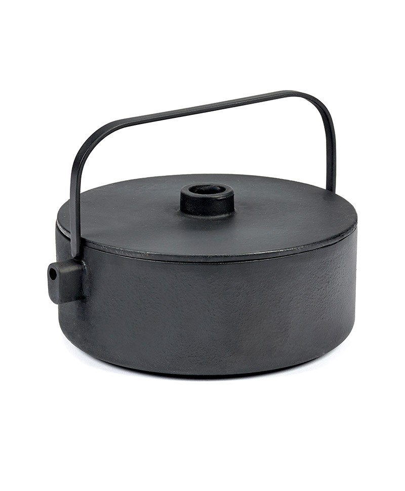 Teapot cast iron COLLAGE