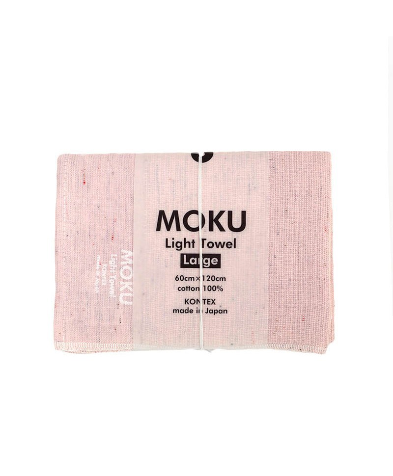 Hier abgebildet ist das Moku leichtes Baumwoll-Handtuch l in rose von Kenkawai – im RAUM concept store
