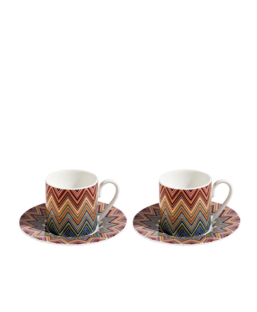Produktbild der Kaffee Tasse Zig Zag in der Farbe Jarris 156 von Missoni - RAUM concept store