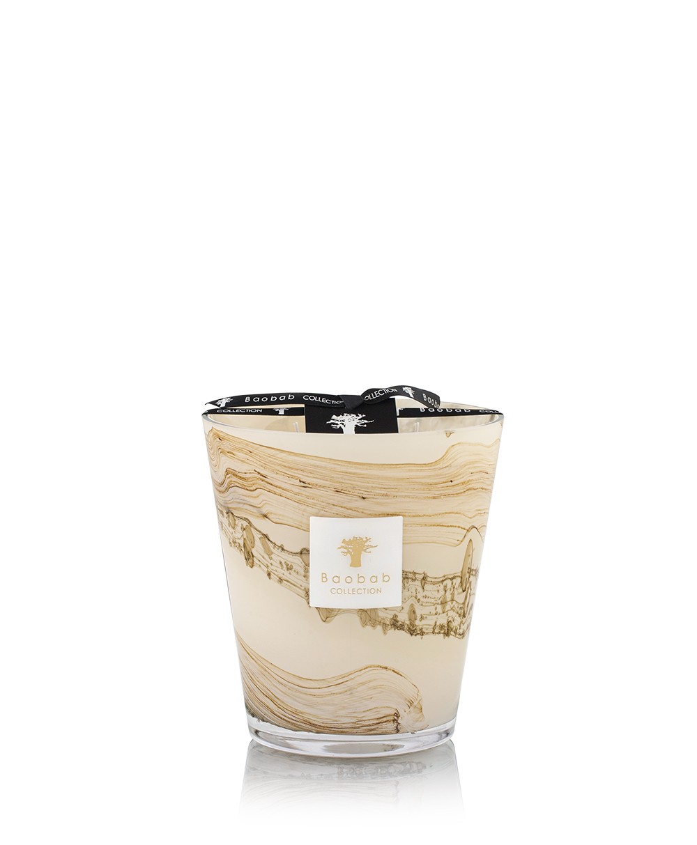 Produktbild der Sand Siloli Duftkerze von Baobab im RAUM concept store 
