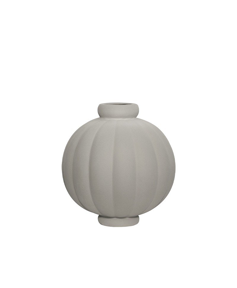 Produktbild der Ballon Vase von Louise Roe in der Farbe sanded grey