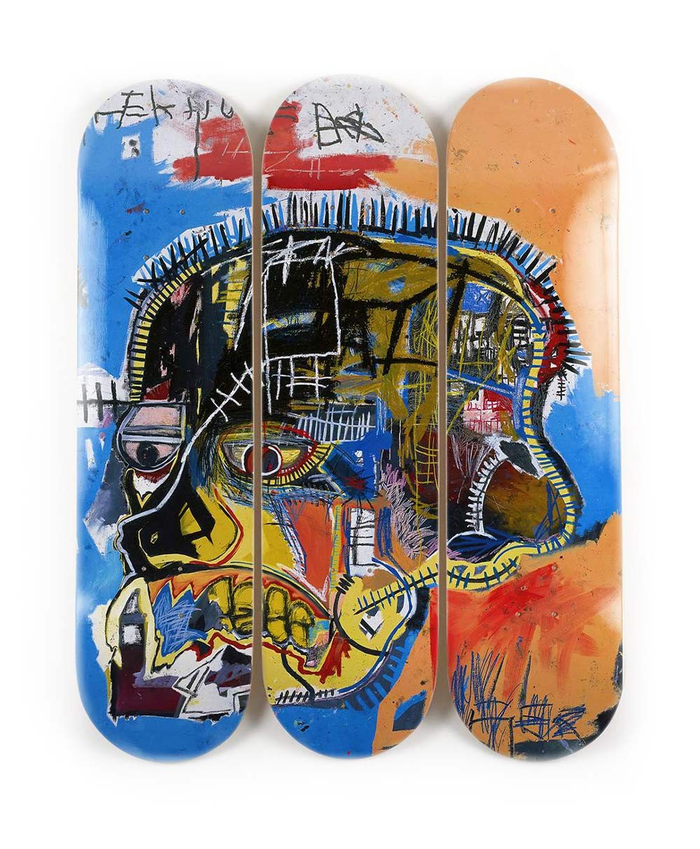 Produktbild "Skull" designed by Jean-Michel Basquiat von The Skateroom im RAUM Conceptstore