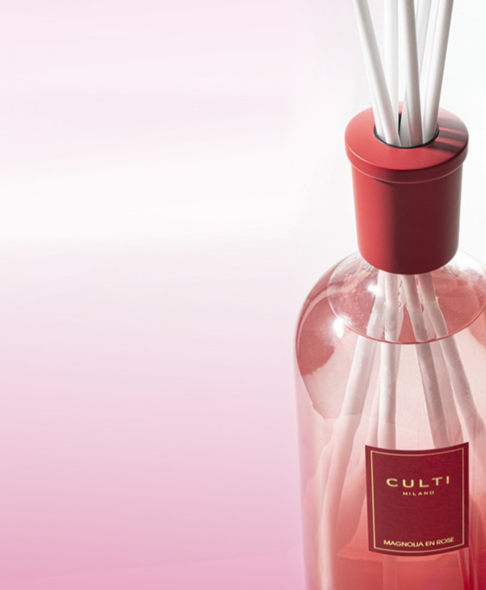 Moodbild des Diffusor Magnolia en Rose von Culti Milano für Sommer 2023 im RAUM concept store 