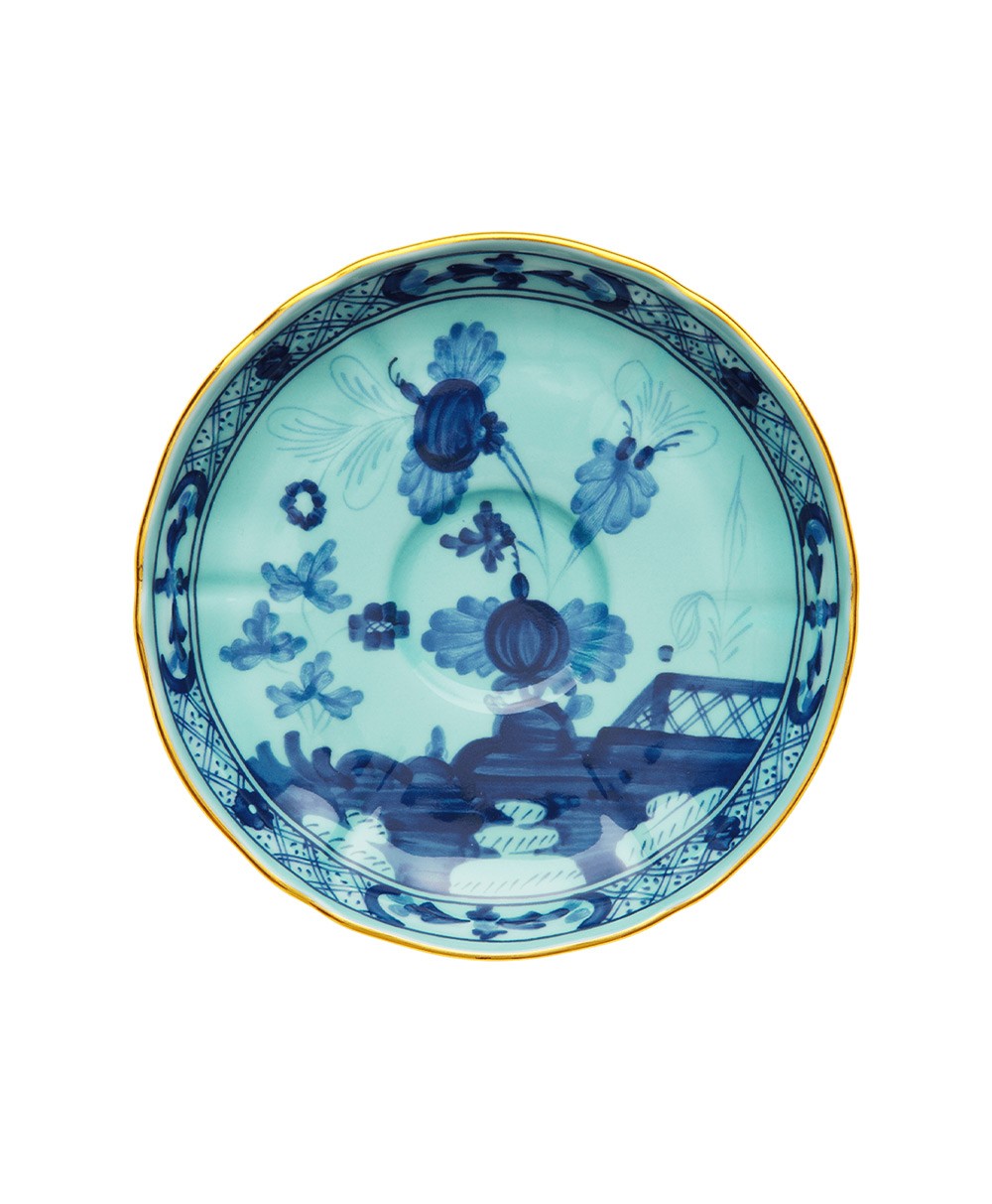 Produktbild "Oriente Iris Tee Untertasse" von Ginori 1735 im RAUM Concept store