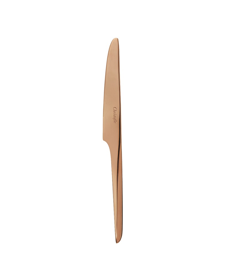 Hier abgebildet ist das L’Ame de Christofle Cutlery Dinner Knife in chopper von Christofle – im Onlineshop RAUM concept store