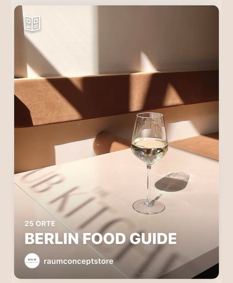 Jetzt unseren Berlin Guide auf Instagram entdecken