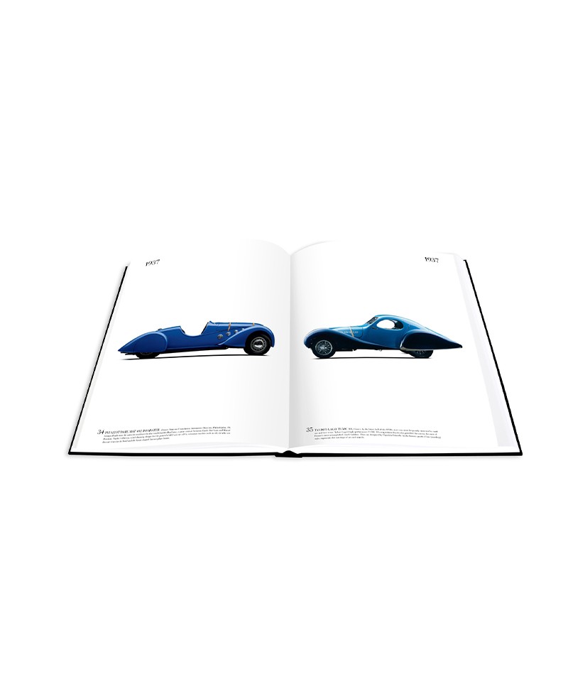 Hier sehen Sie die Innenansicht vom Bildband The Impossible Collection of Cars von Assouline im RAUM concept store