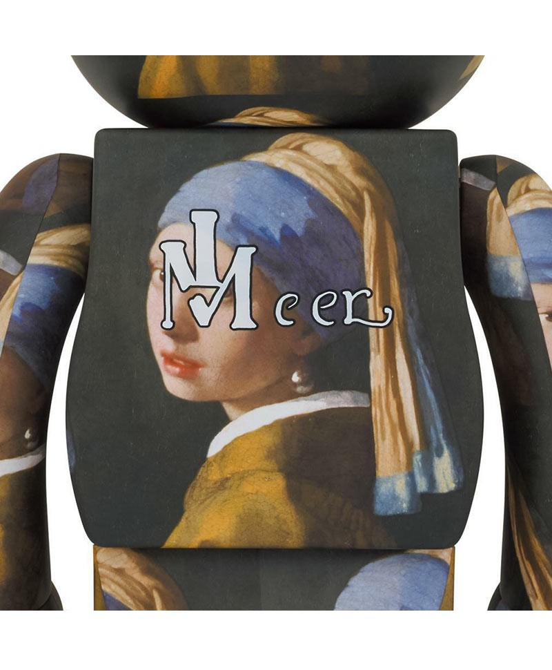 Hier sehen Sie: Bearbrick Johannes Vermeer - Girl with a Pearl Earring%byManufacturer%