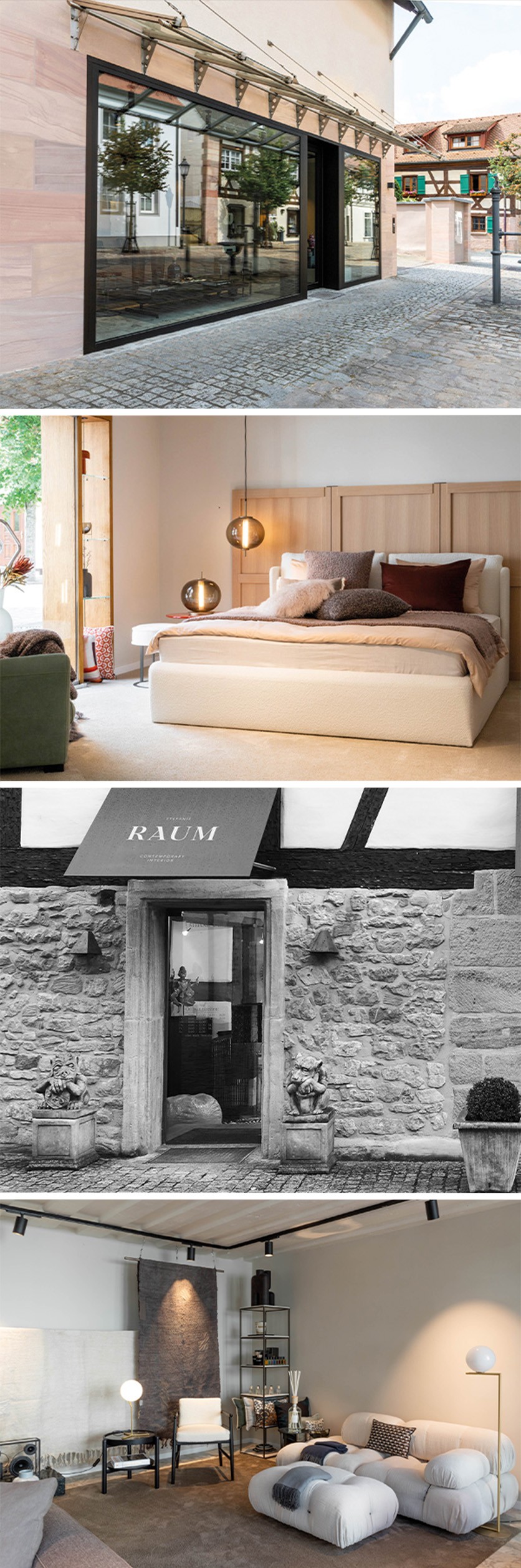 Hier Impressionen von unseren Showrooms - RAUM concept store