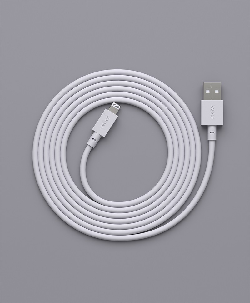 Hier abgebildet ist ein Cable 1 von Avolt in Gotland Grey – im Onlineshop RAUM concept store