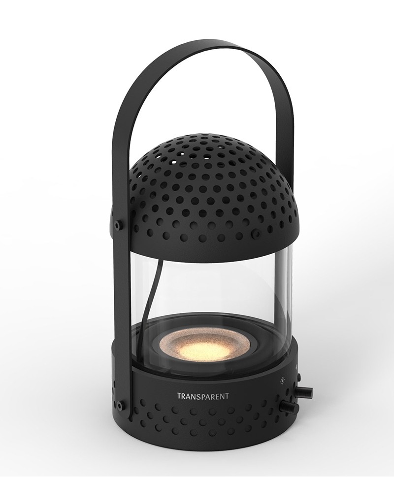 Das Produktfoto zeigt den Light Speaker von Transparent Sound im Onlineshop RAUM concept store 