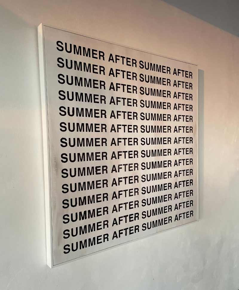Bild mit dem Schriftzug "After Summer"