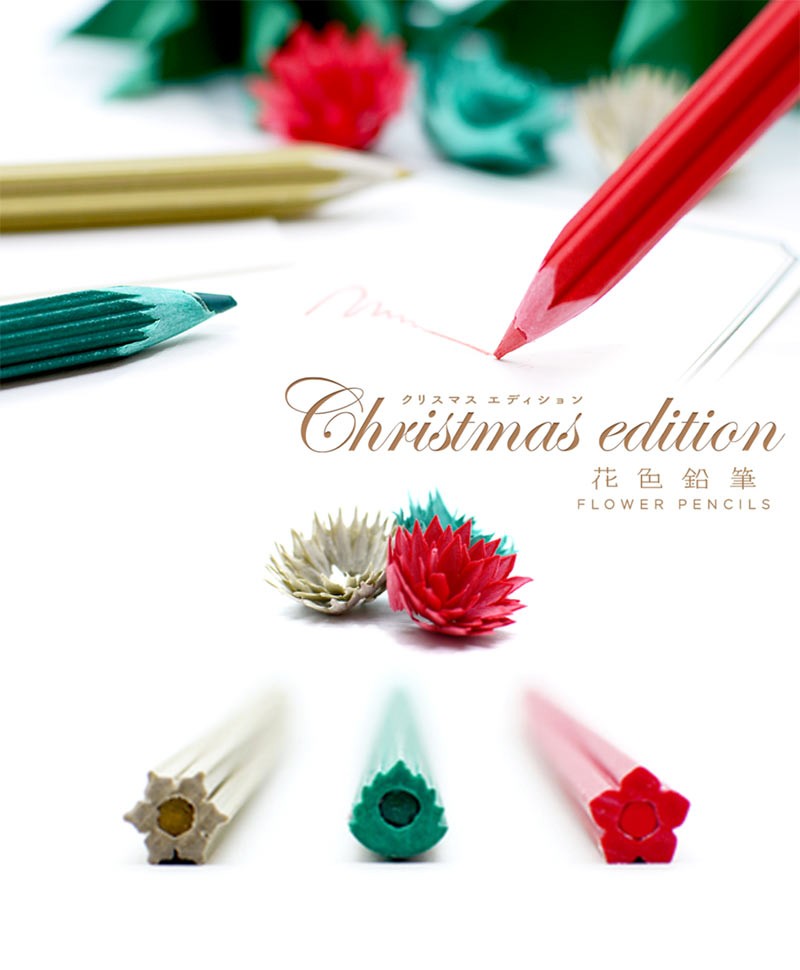 Hier sehen Sie: Buntstifte Set Flower Pencils Christmas Edition%byManufacturer%