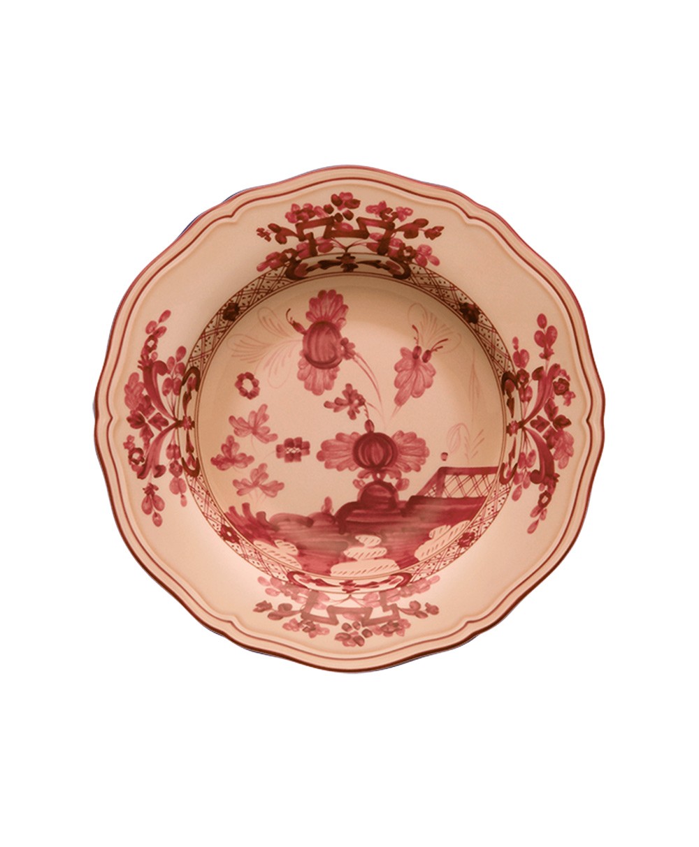 Produktbild "Oriente Vermiglio Suppenteller" von Ginori 1735 im RAUM Concept store
