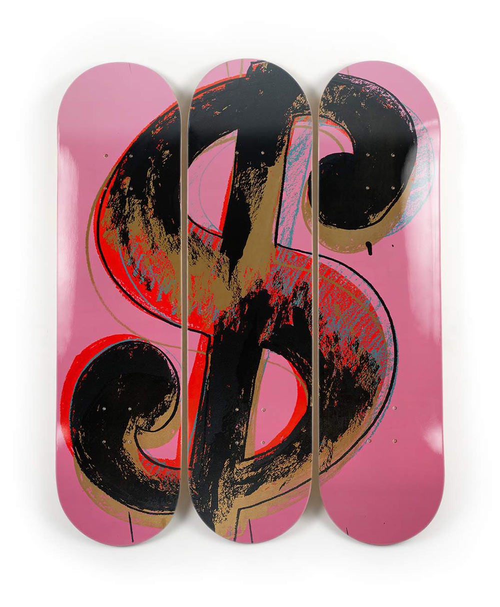 Produktbild "Dollar Sign Pink" designed by Andy Warhol von The Skateroom im RAUM Conceptstore