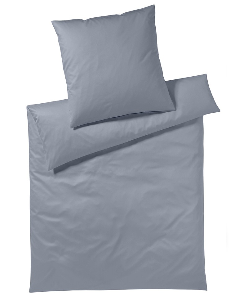 Hier sehen Sie: Bettwäsche Pure and Simple Uni aus Mako Satin 