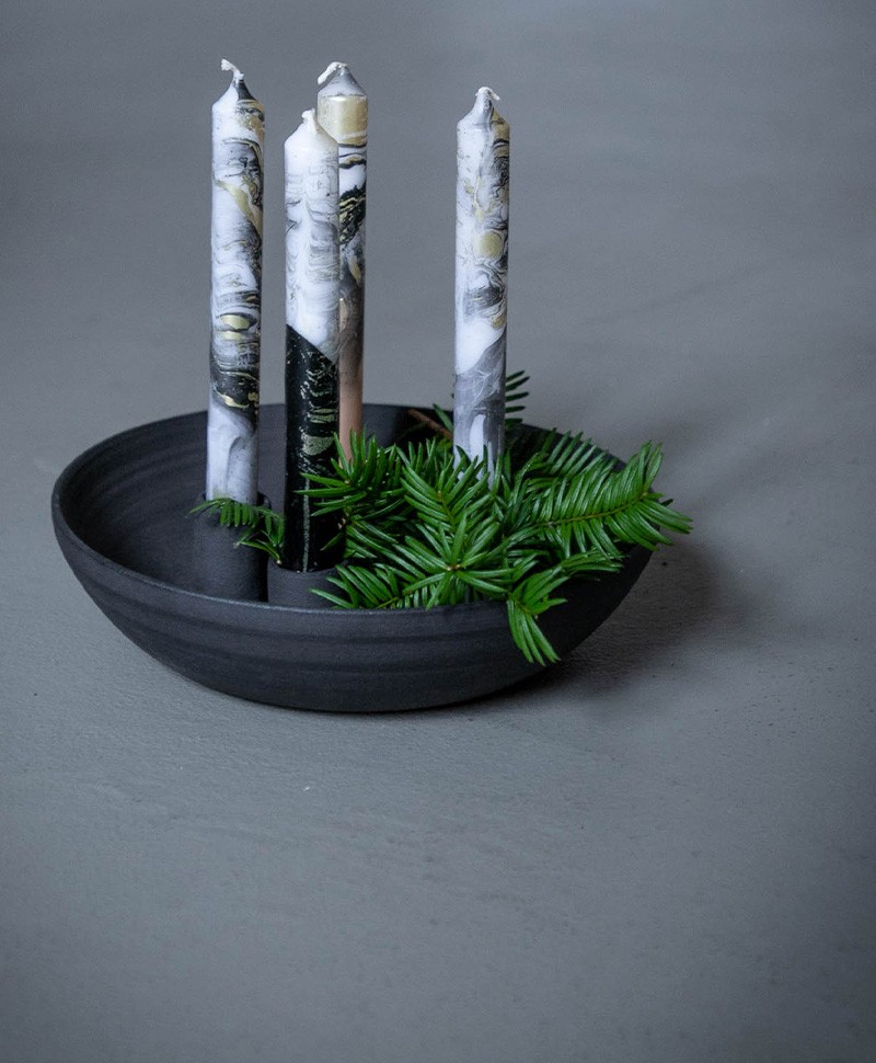 Hier sehen Sie: Dip Dye Marble Kerzen Set%byManufacturer%
