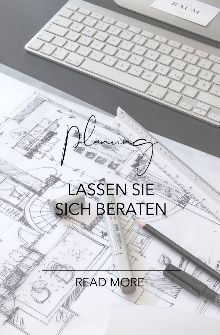 Hier ein Banner für unsere Planungs- und Entwurf Team - RAUM interior - RAUM concept store