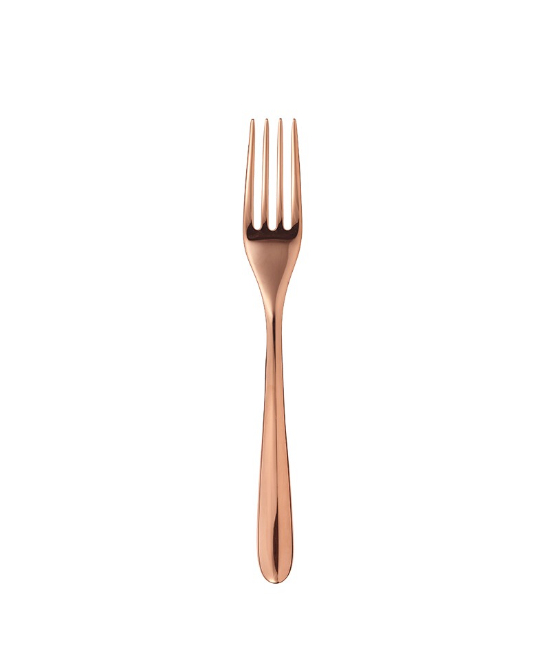 Hier abgebildet ist die L’Ame de Christofle Cutlery Dinner Fork in chopper von Christofle – im Onlineshop RAUM concept store