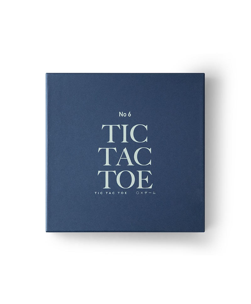 Hier sehen Sie: No. 6 Tic Tac Toe – Coffee Table Games von Printworks