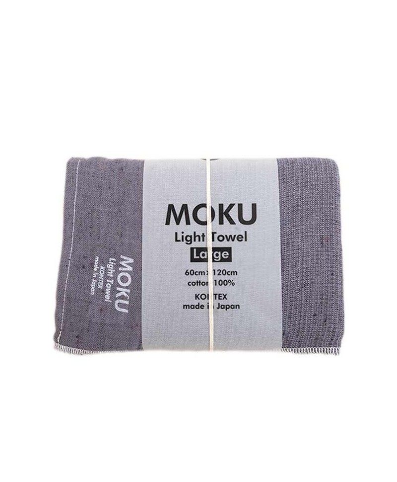 Hier abgebildet ist das Moku leichtes Baumwoll-Handtuch l in purple von Kenkawai – im RAUM concept store