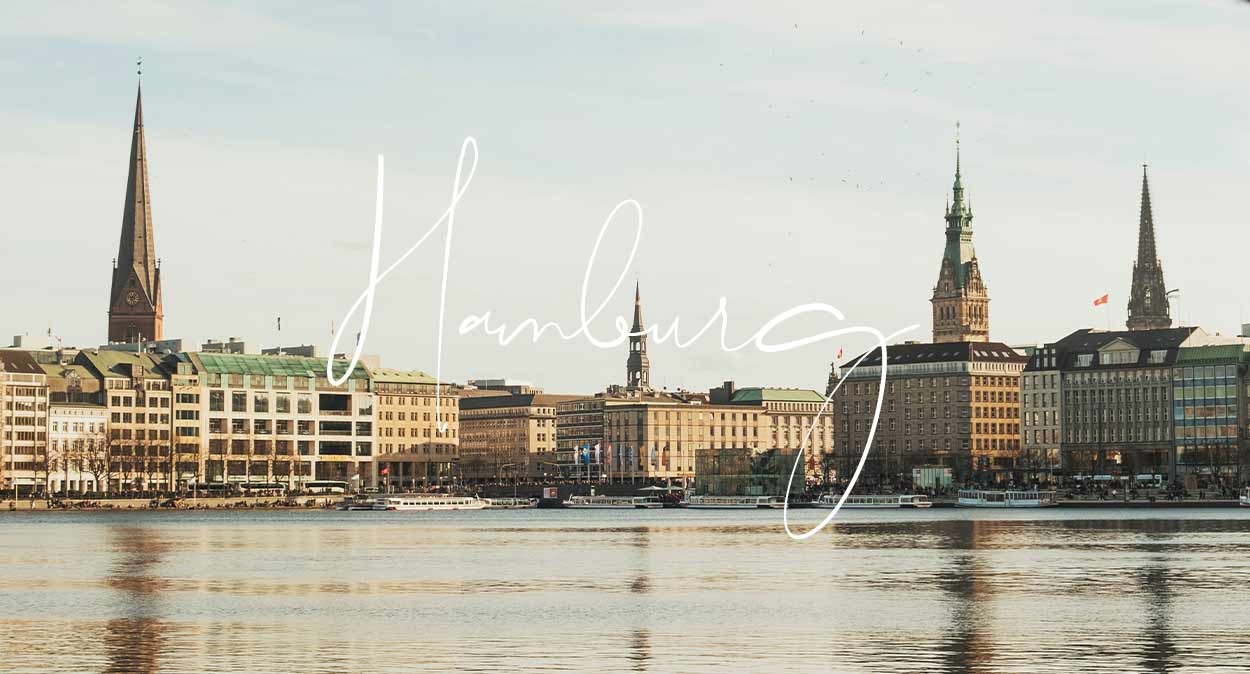 Bannerbild mit Blick auf Hamburg