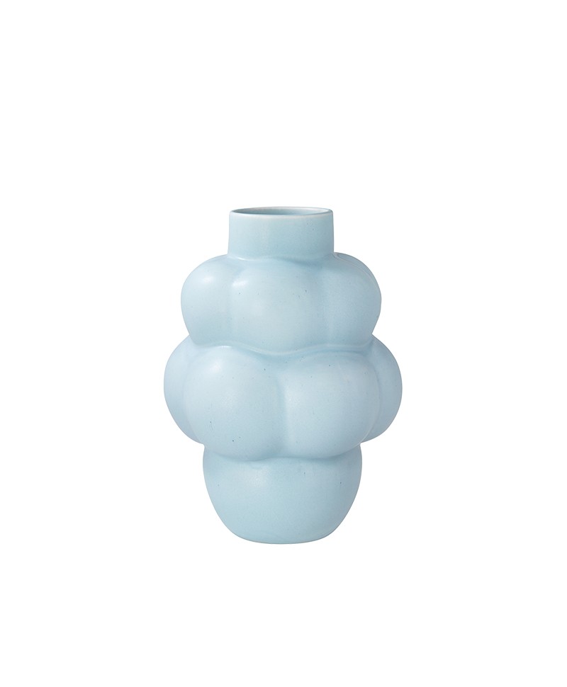 Produktbild der Ceramic Ballon Vase von Louise Roe in der Farbe skyblue