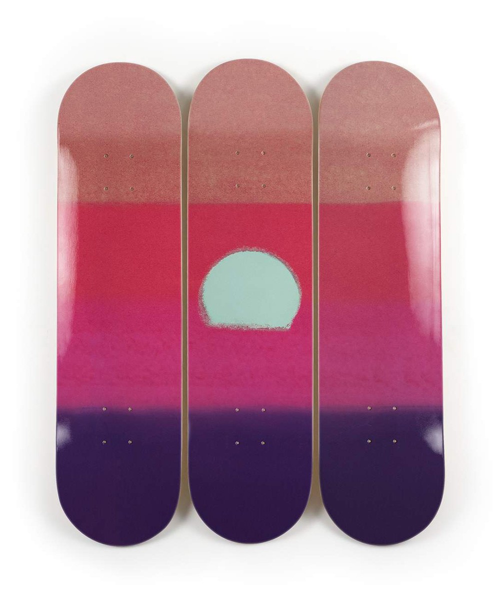 Produktbild "Sunset purple" designed by Andy Warhol von The Skateroom im RAUM Conceptstore