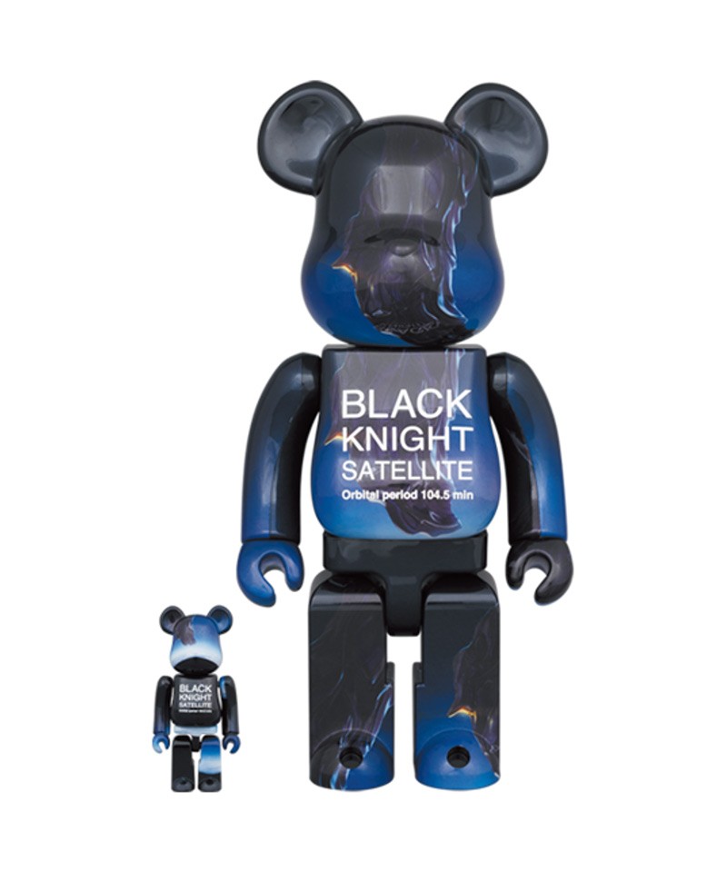 Hier sehen Sie: Bearbrick Black Knight Satellite%byManufacturer%