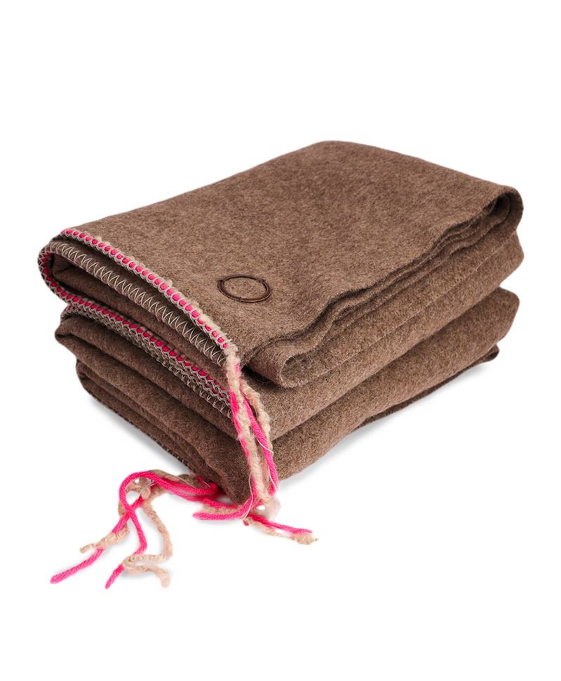Mountainplaid – Decke aus Schafwolle