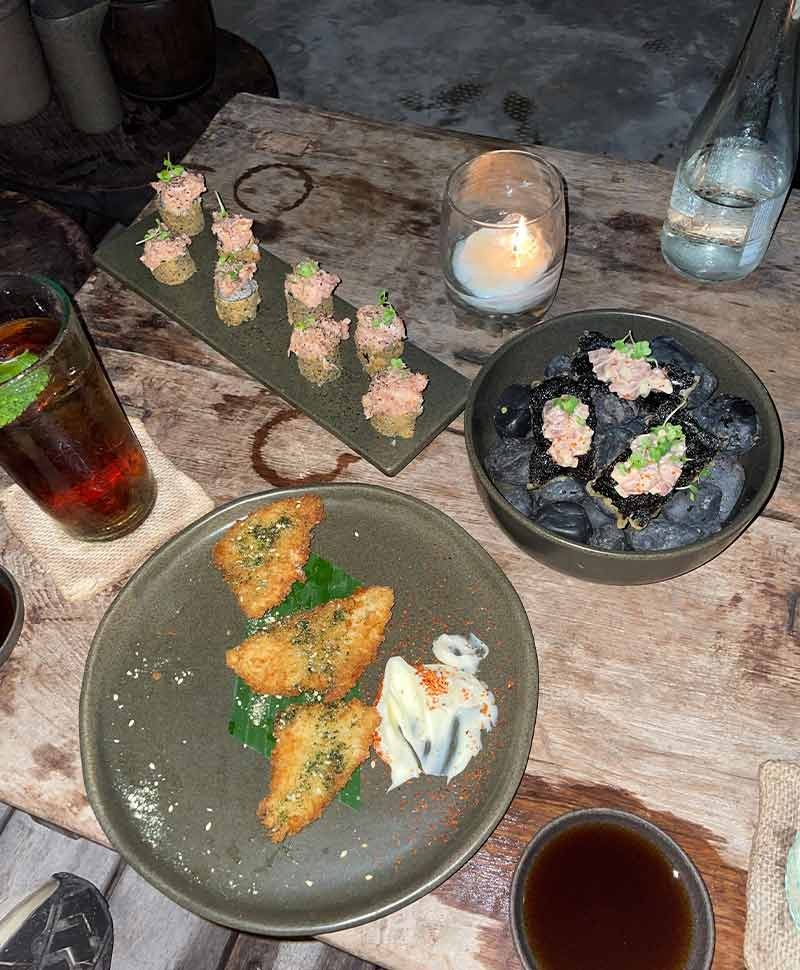 Leckeres Seafood im Japanischen Restaurant "Yuki"