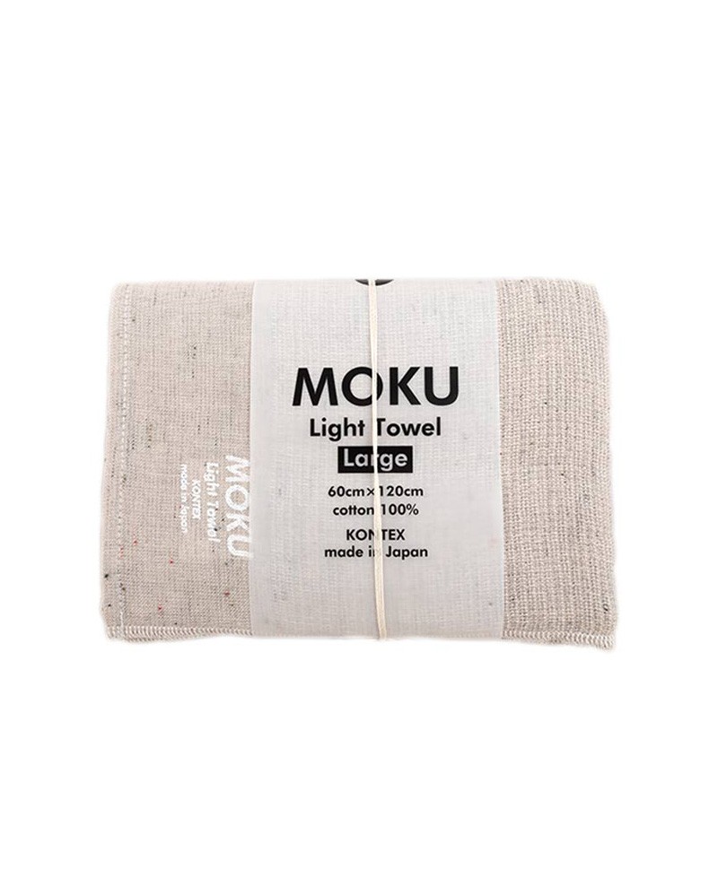 Hier abgebildet ist das Moku leichtes Baumwoll-Handtuch l in almond von Kenkawai – im RAUM concept store
