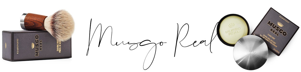 Hier abgebildet ein Banner der Brand Musgo Real - RAUM concept store