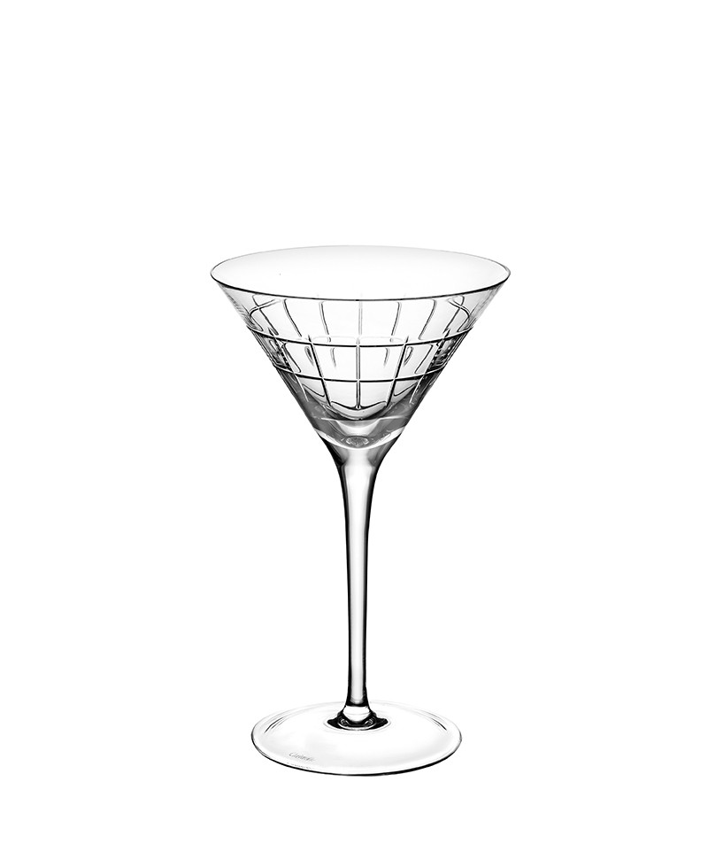 Hier sehen Sie: Graphik Glass von Christofle