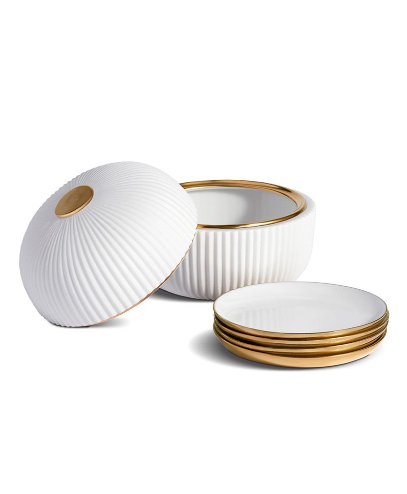 Ionic box and plate set (4-pieces)