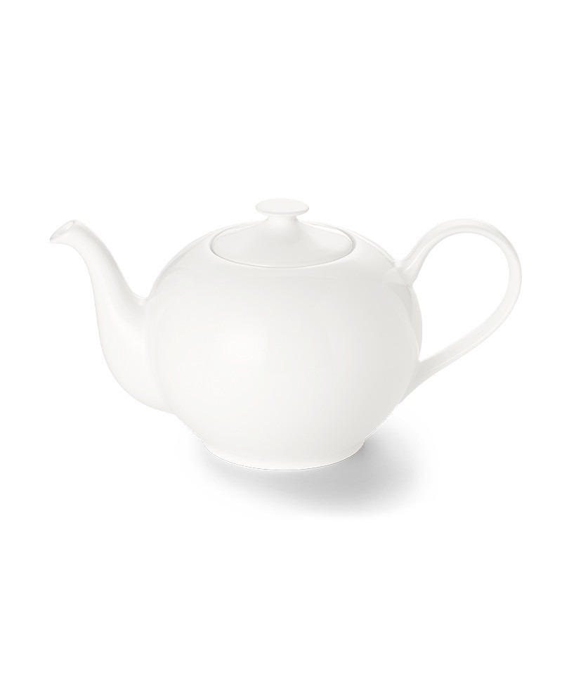 Hier sehen Sie die Teekanne aus Fine Bone China aus der Classic Kollektion von Dibbern